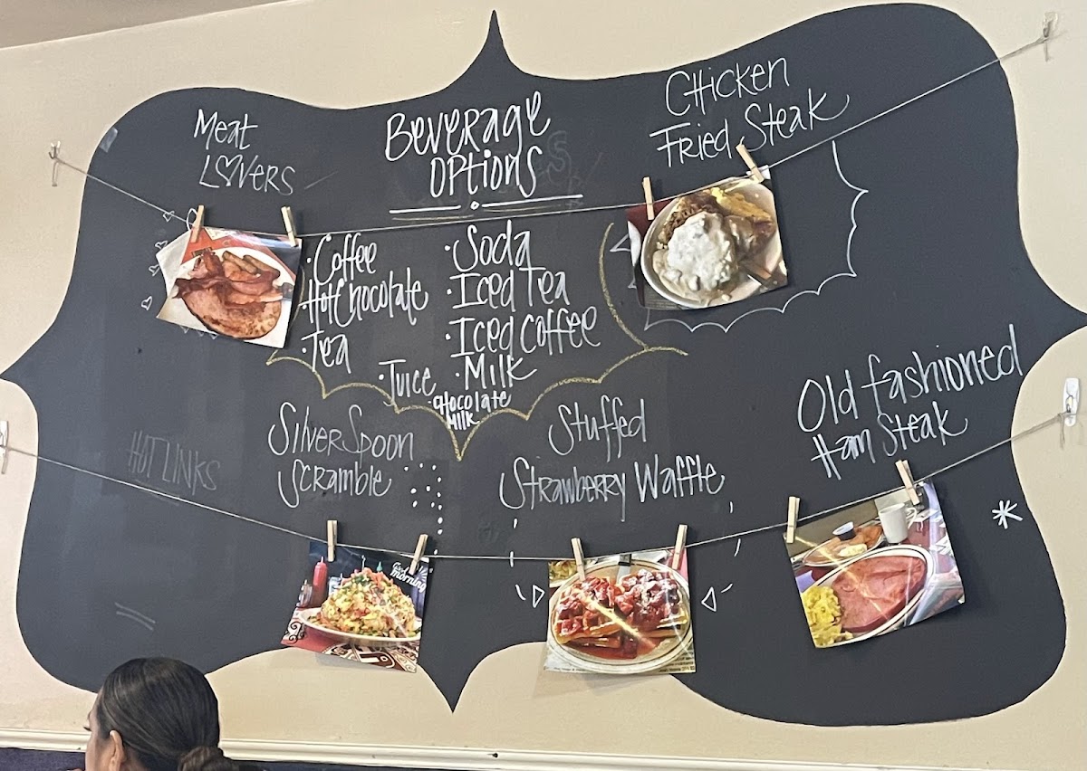 Menu Marcia's Silver Spoon Cafe-1