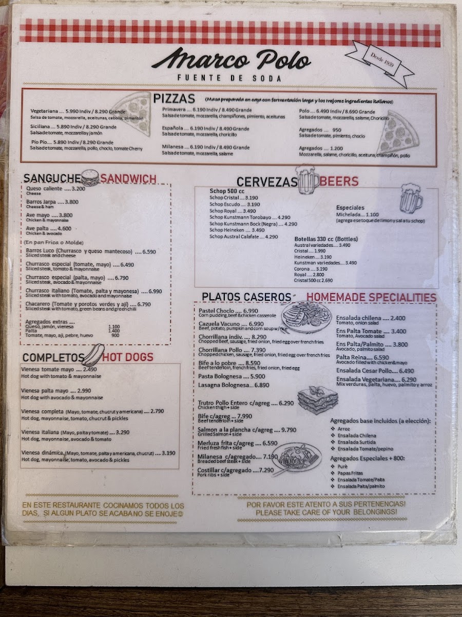 Menu Marco Polo-1
