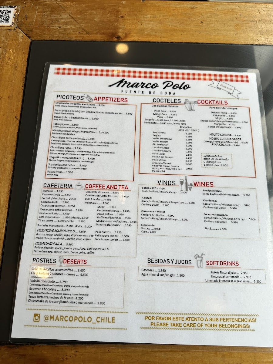 Menu Marco Polo-2