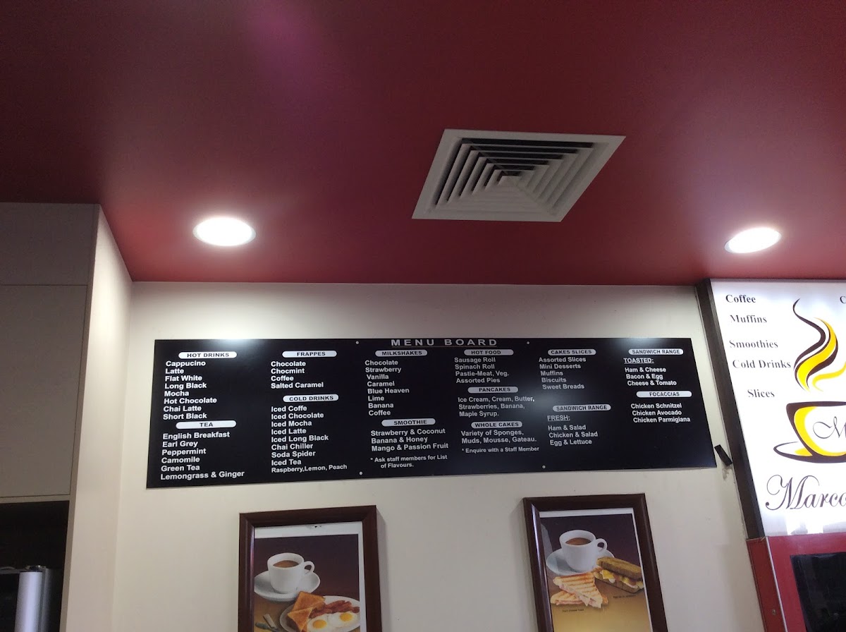 Menu Marco's Cafe-1