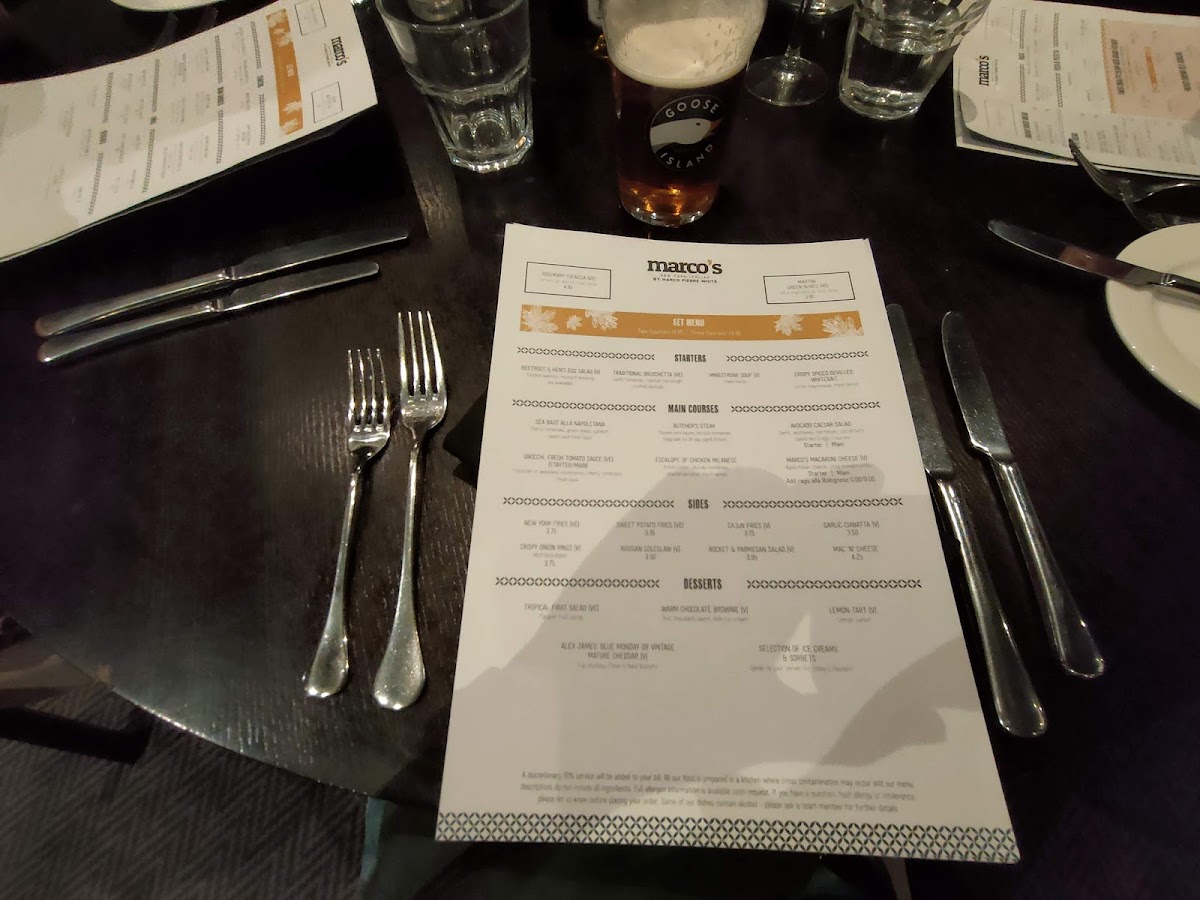 Menu Marco's New York Italian Kegworth-3