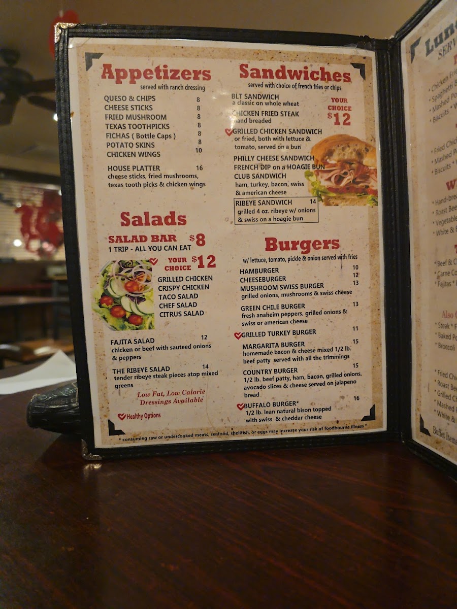 Menu Margarita's Steakhouse-3