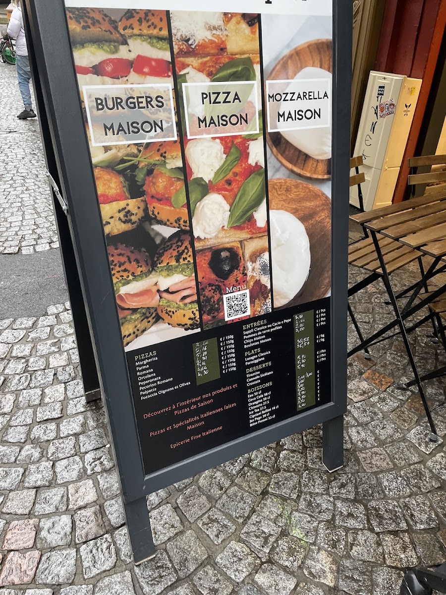 Menu Margherita - Tipica Pizza Romana-1