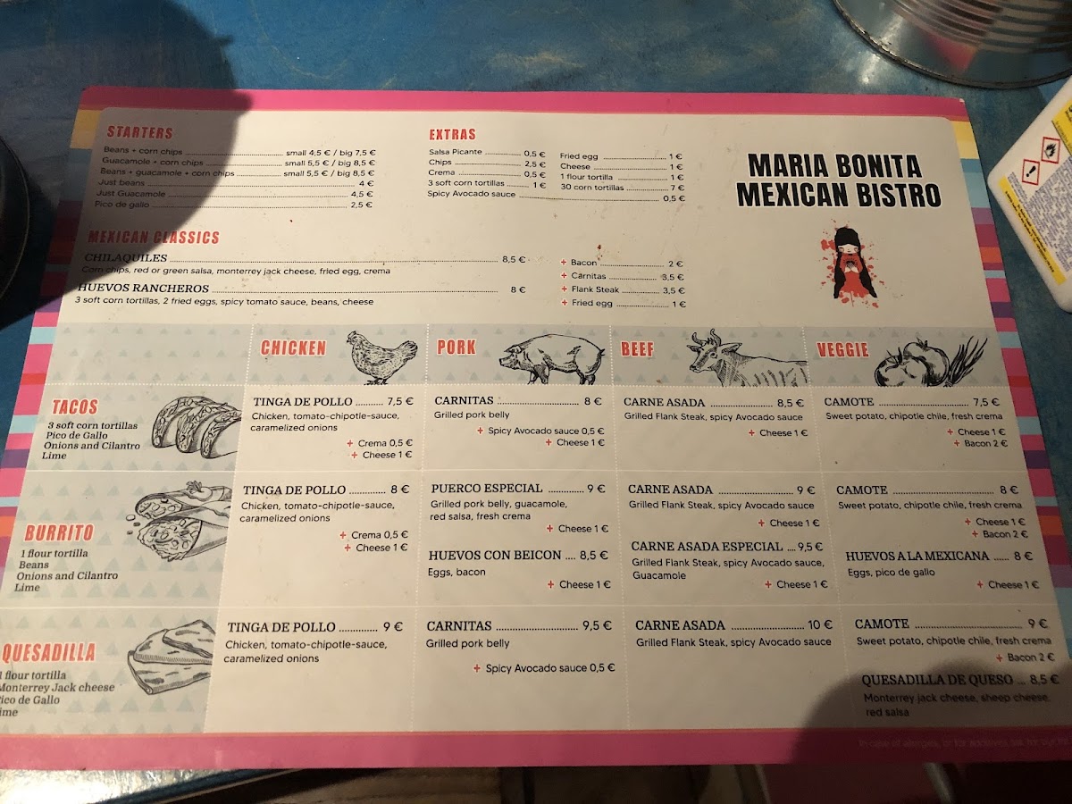 Menu Maria Bonita-7