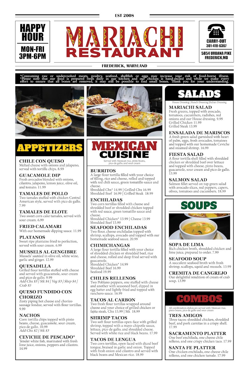 Menu Mariachi Restaurant-3