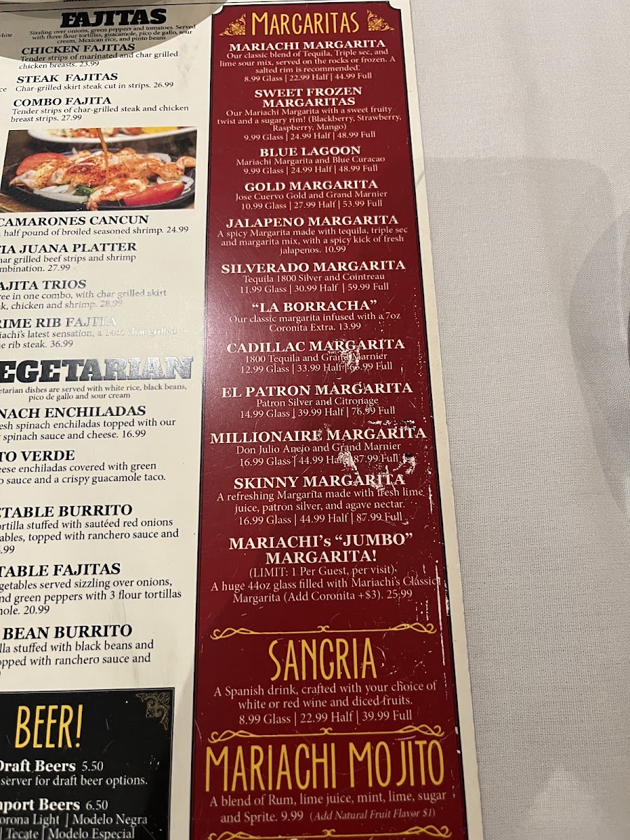 Menu Mariachi Restaurant-5
