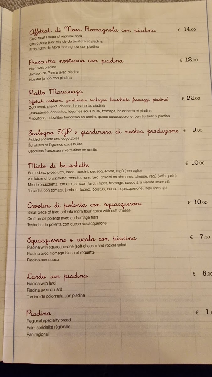 Menu Marianaza-2