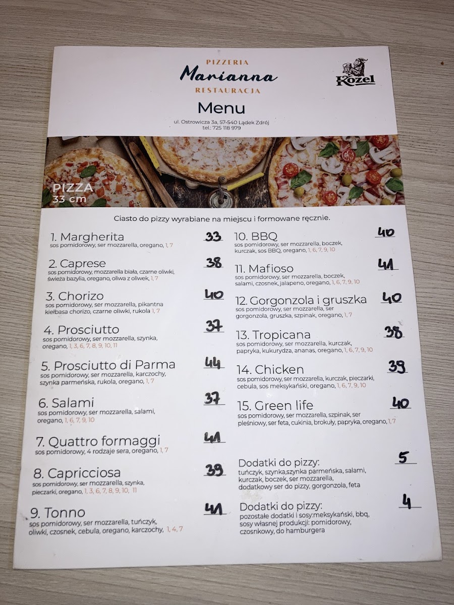 Menu Marianna-4