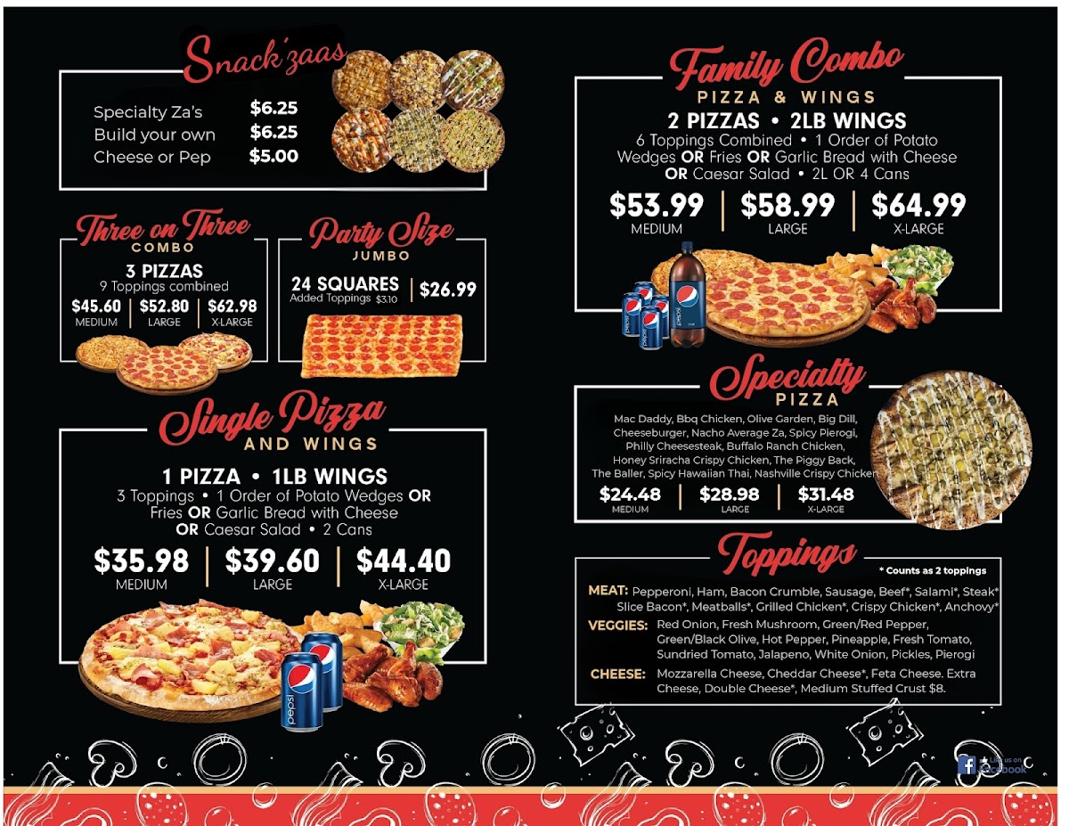 Menu Mariano's Pizza-1