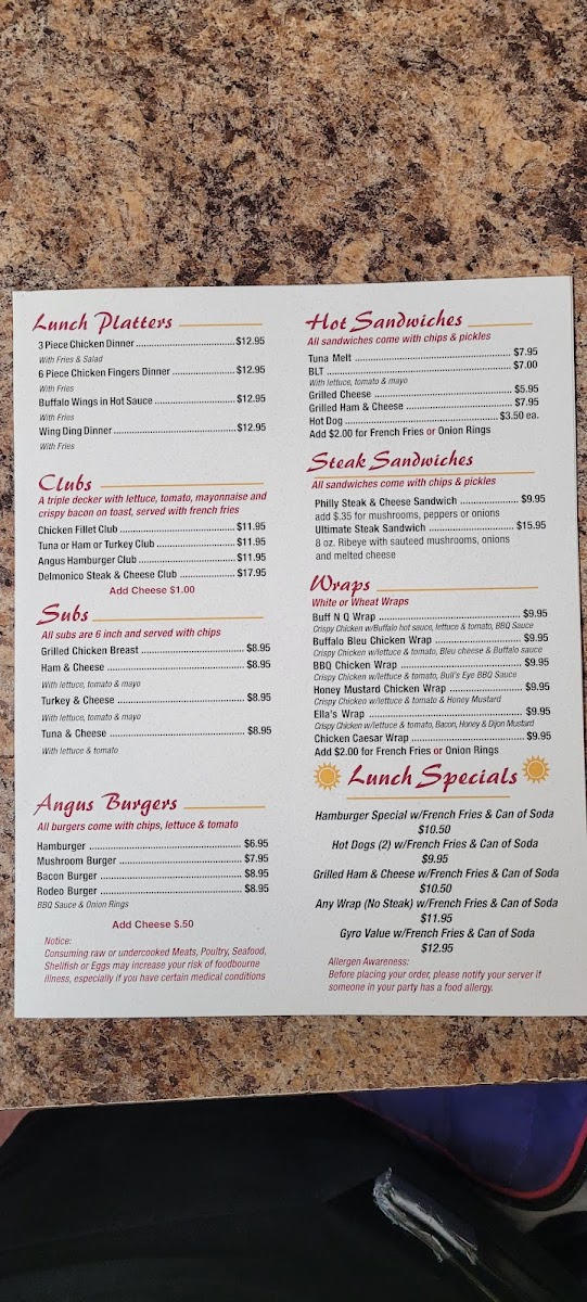 Menu Maria's Breakfast & Lunch-6