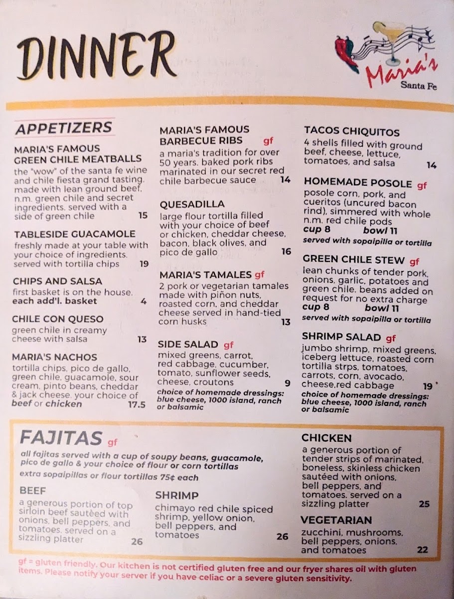 Menu Maria's New Mexican Kitchen-4