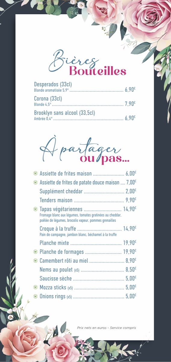Menu Marie Rose-5