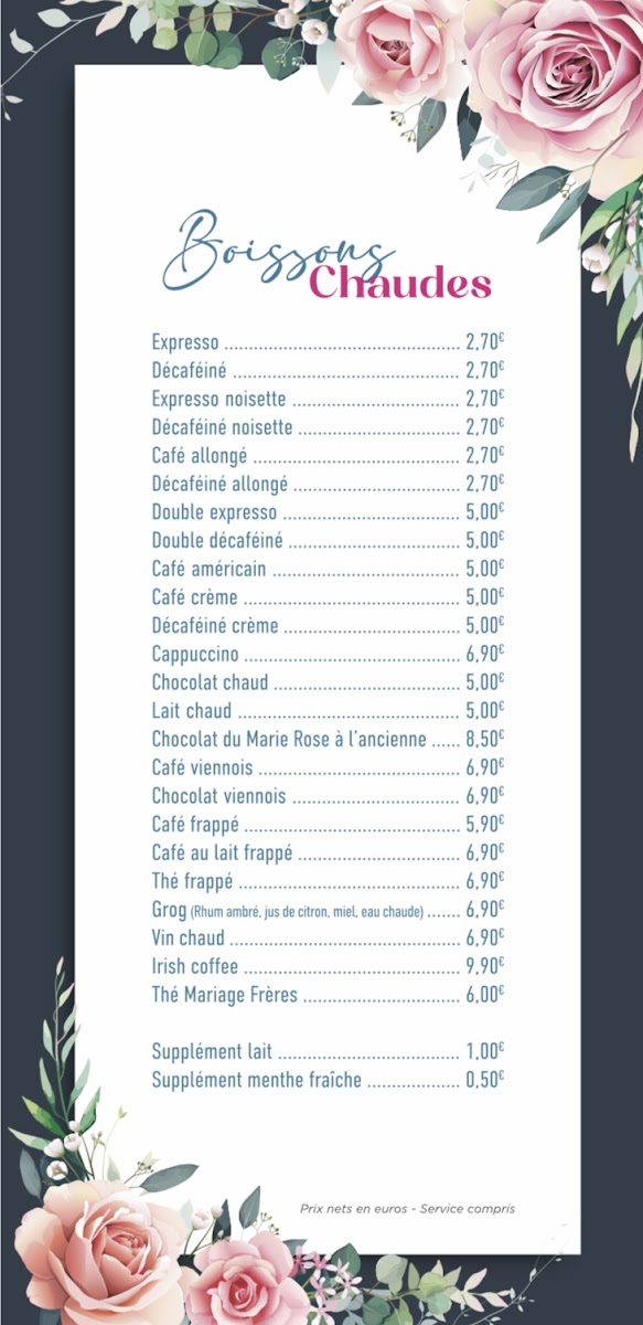 Menu Marie Rose-6