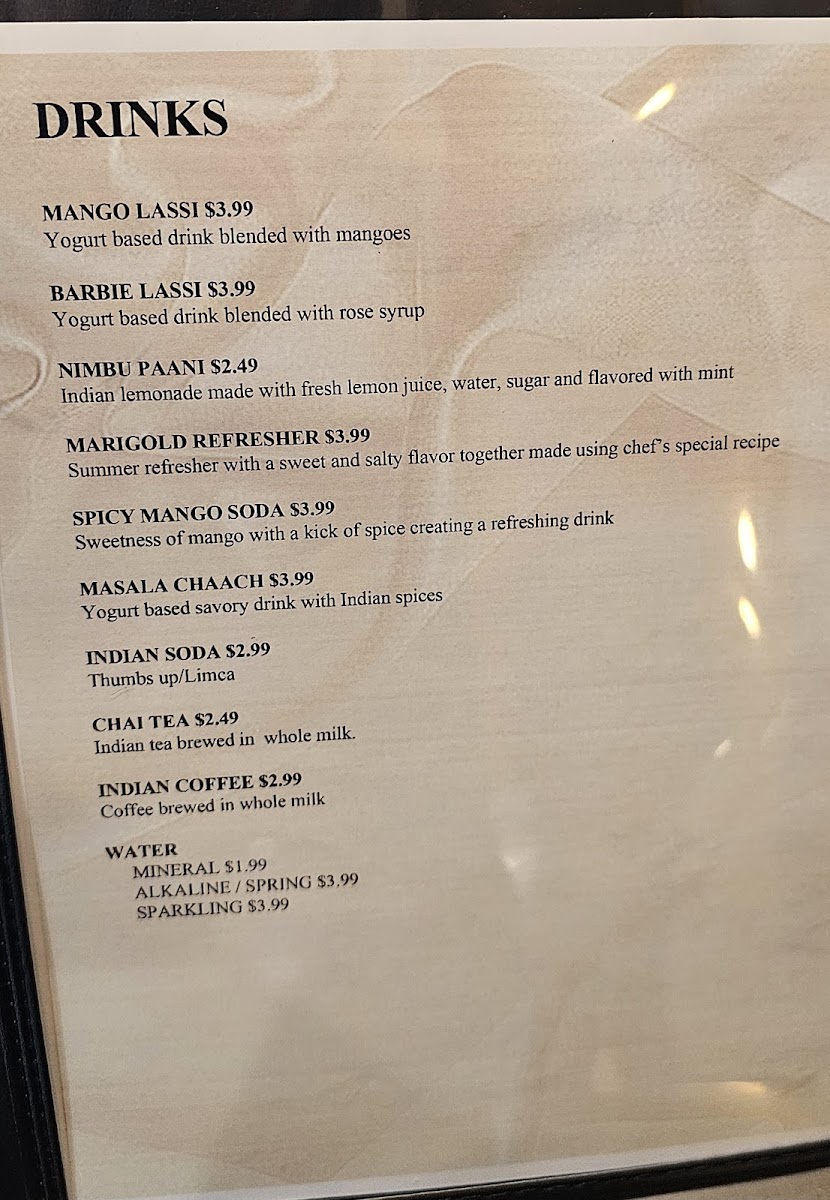 Menu Marigold Indian Cuisine-3