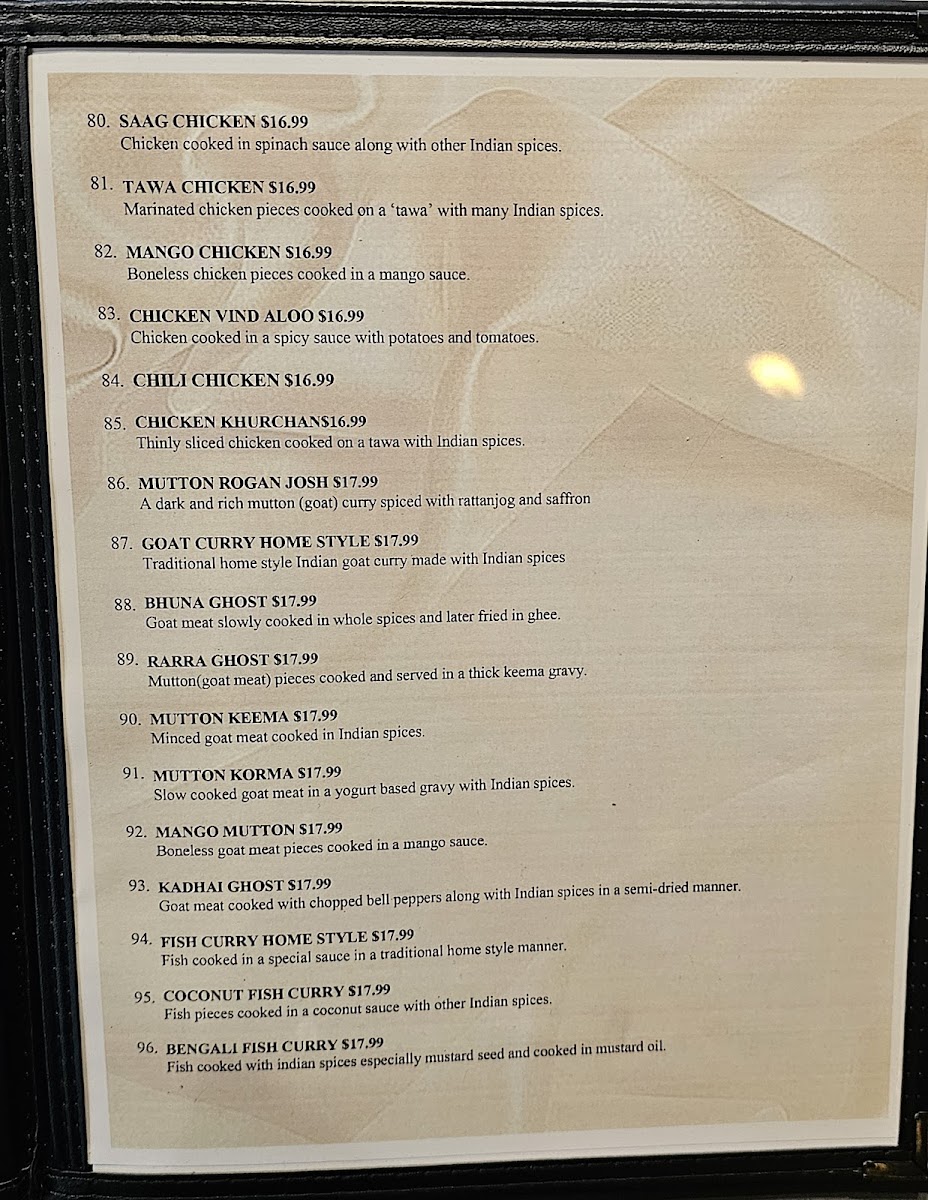 Menu Marigold Indian Cuisine-4