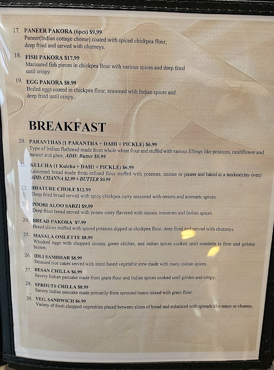 Menu Marigold Indian Cuisine-5