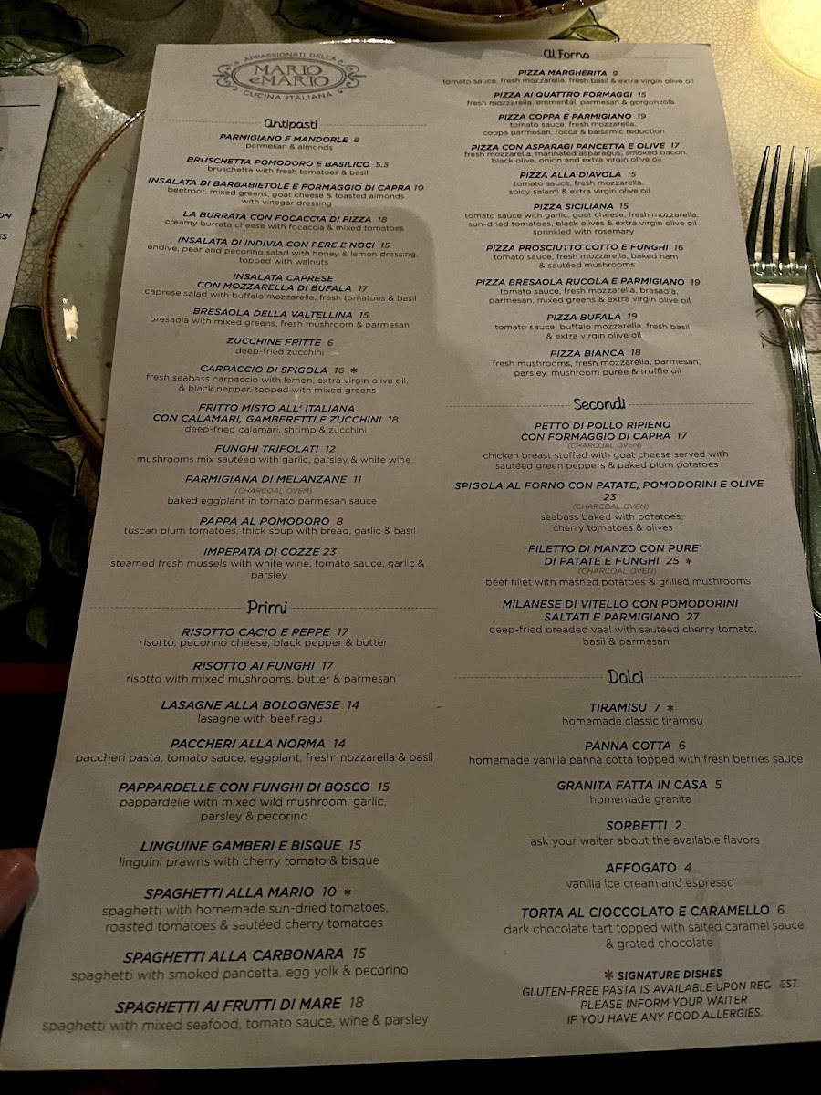 Menu Mario E Mario-2