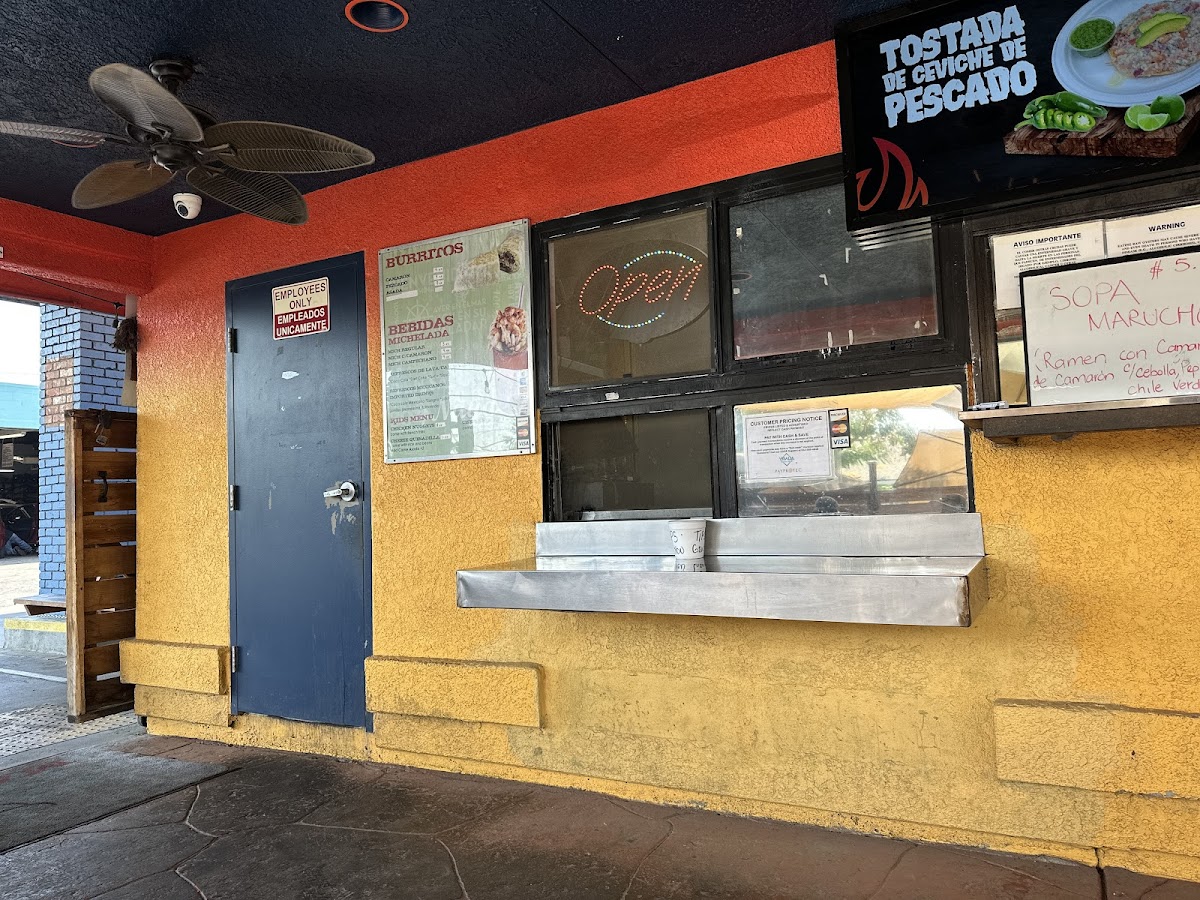 Menu Mariscos El 30-8