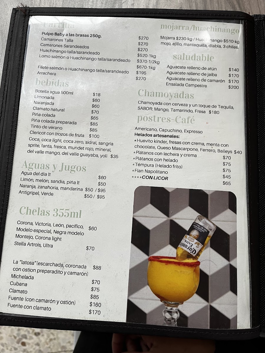 Menu Mariscos La Fuente De La Juventud-2