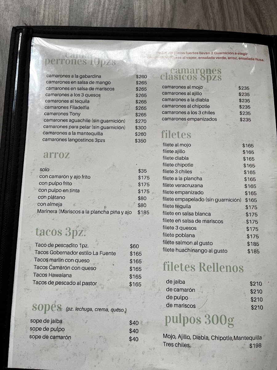 Menu Mariscos La Fuente De La Juventud-4