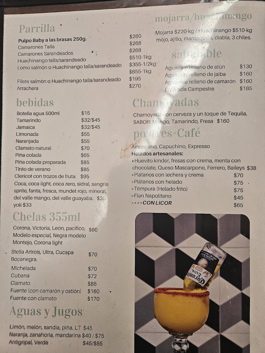 Menu Mariscos La Fuente De La Juventud-5
