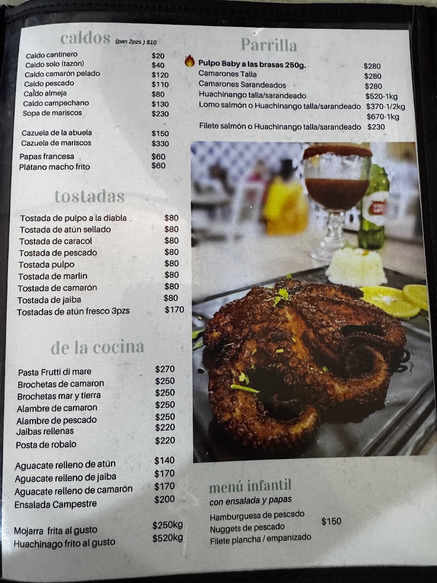 Menu Mariscos La Fuente De La Juventud-6