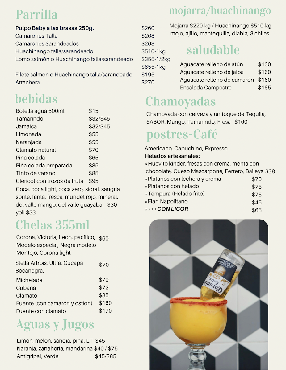 Menu Mariscos La Fuente De La Juventud-8