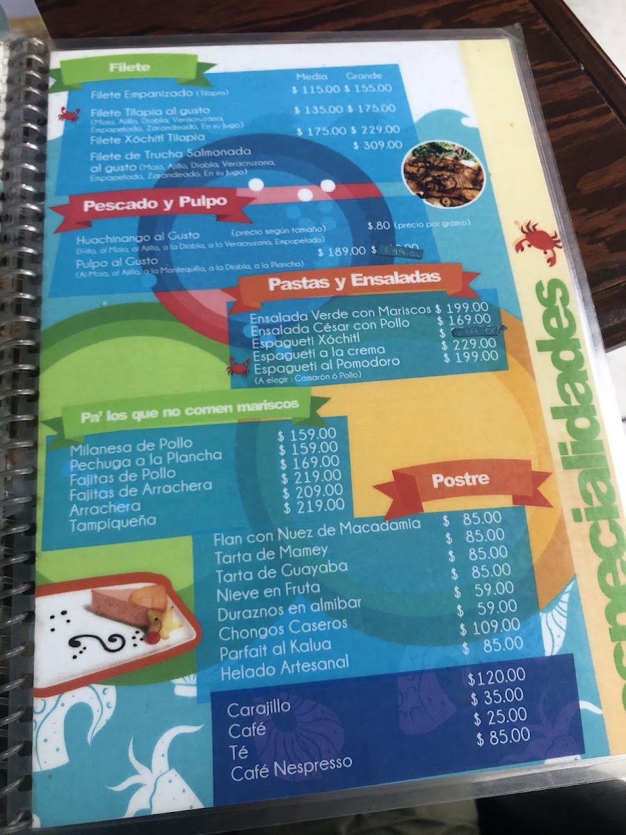 Menu Mariscos La Playa-3