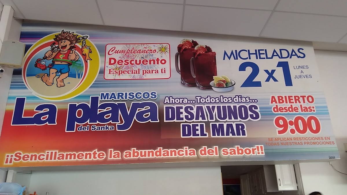 Menu Mariscos La Playa-9