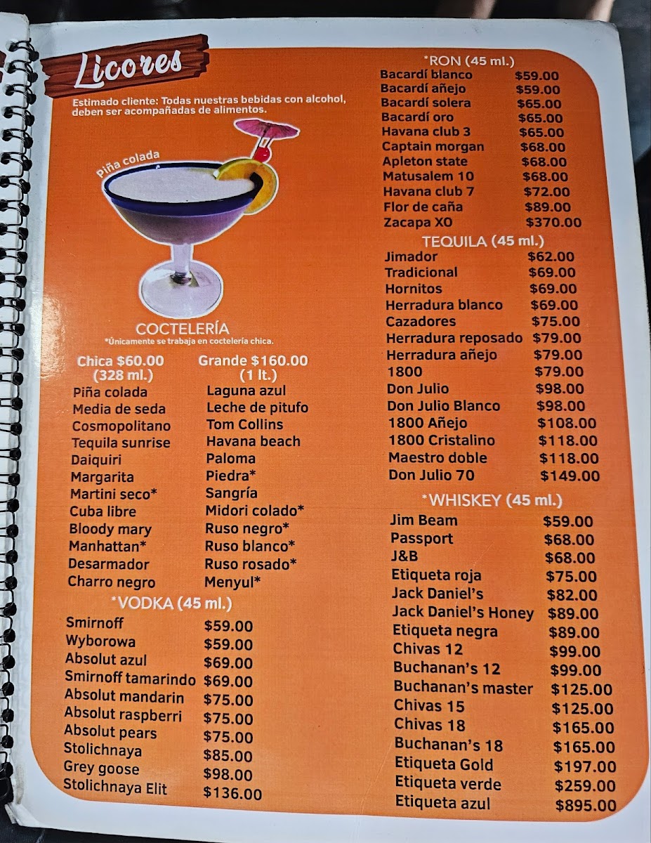 Menu Marisquería Don Cangrejo-7
