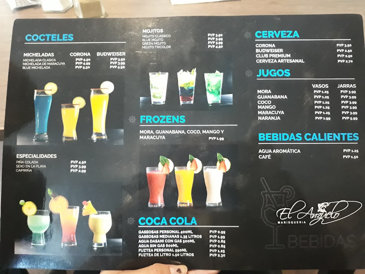 Menu Marisquería El Anzuelo-2