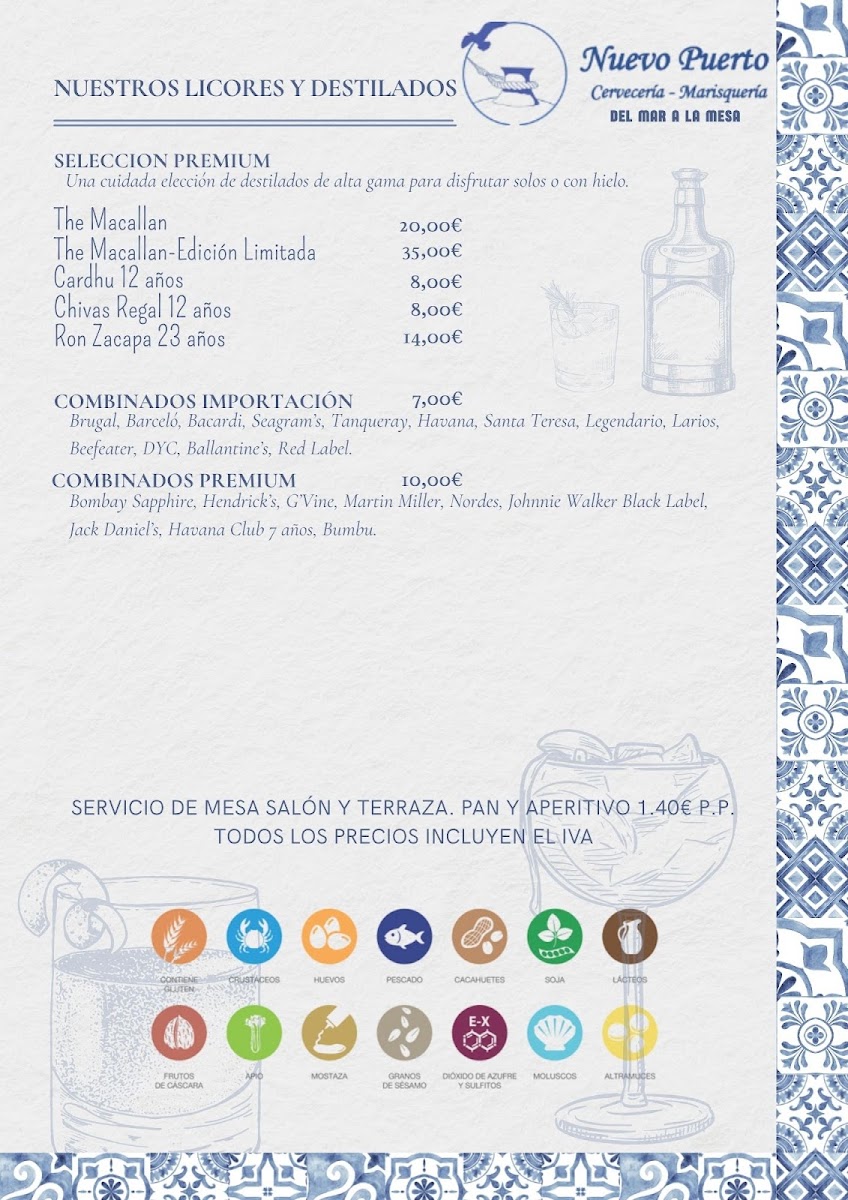 Menu Marisquería Nuevo Puerto-7