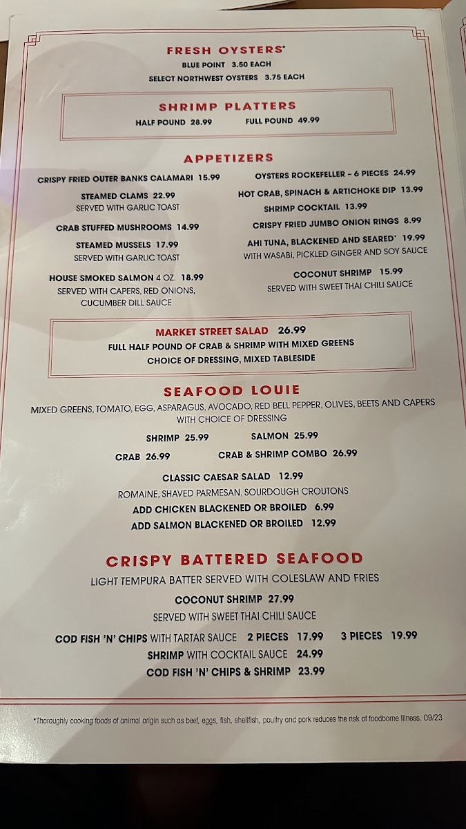 Menu Market Street Grill-8