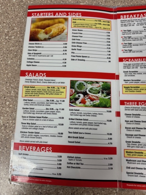 Menu Mark's Mid-Town Coney Island-3