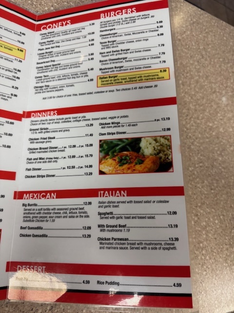 Menu Mark's Mid-Town Coney Island-4