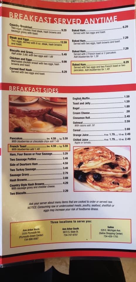 Menu Mark's Mid-Town Coney Island-9