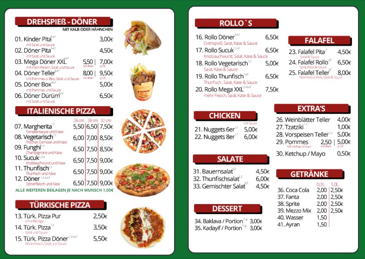 Menu Marmaris 2-1