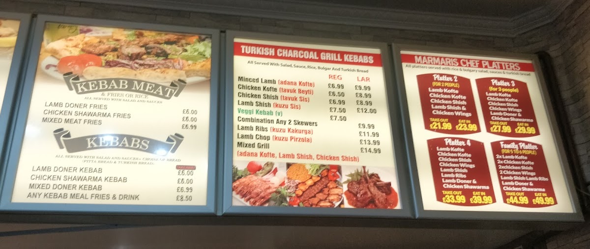 Menu Marmaris Original Turkish Charcoal Grill-8