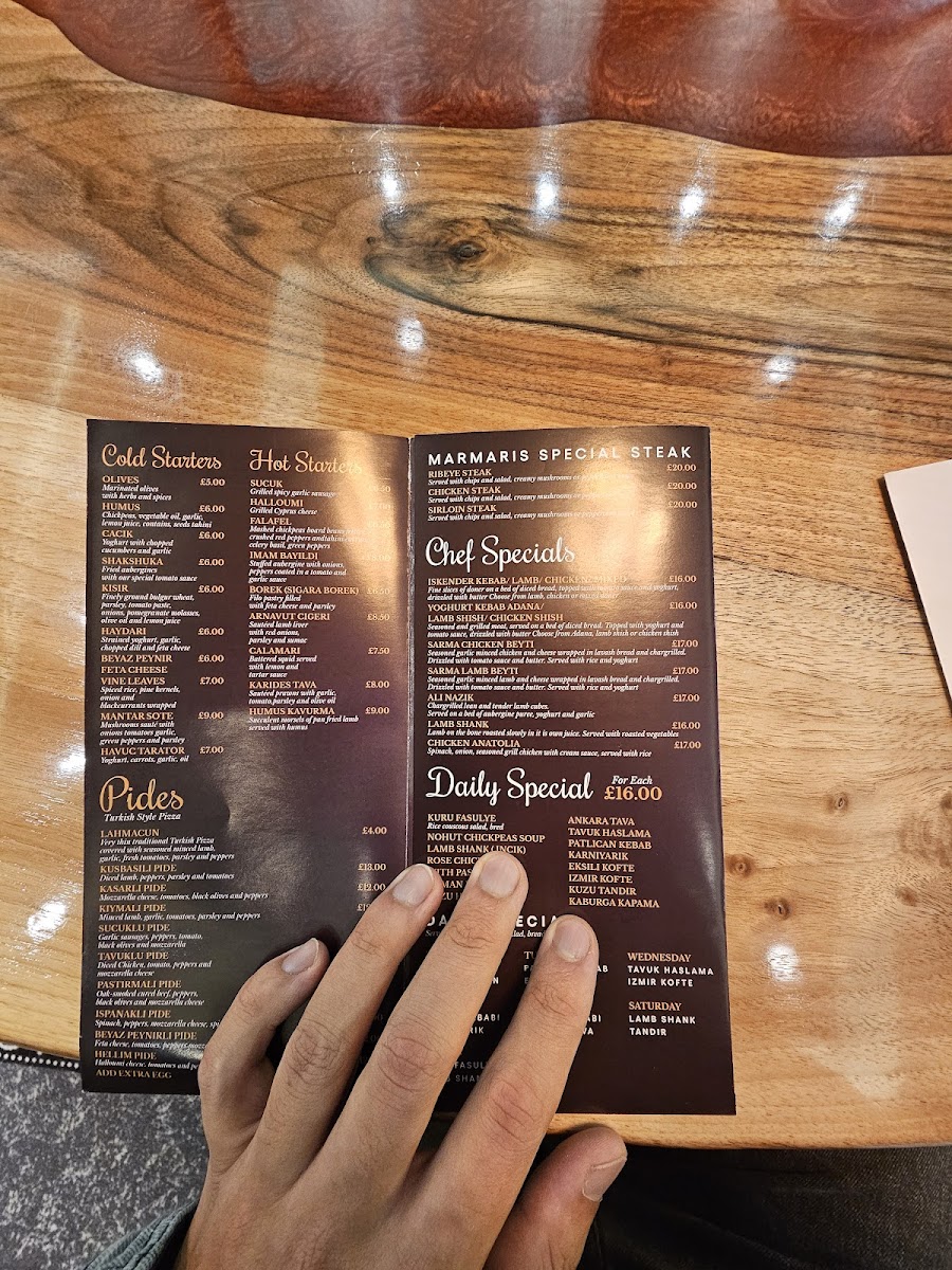 Menu Marmaris Turkish Restaurant-6