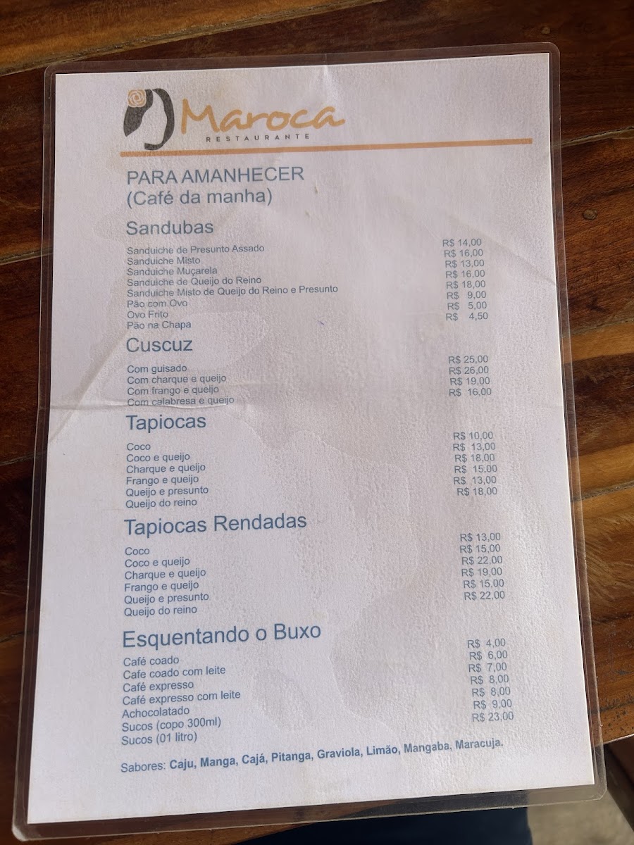 Menu Maroca Restaurant-3