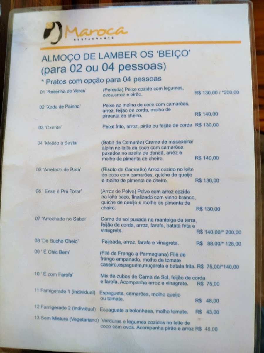 Menu Maroca Restaurant-6