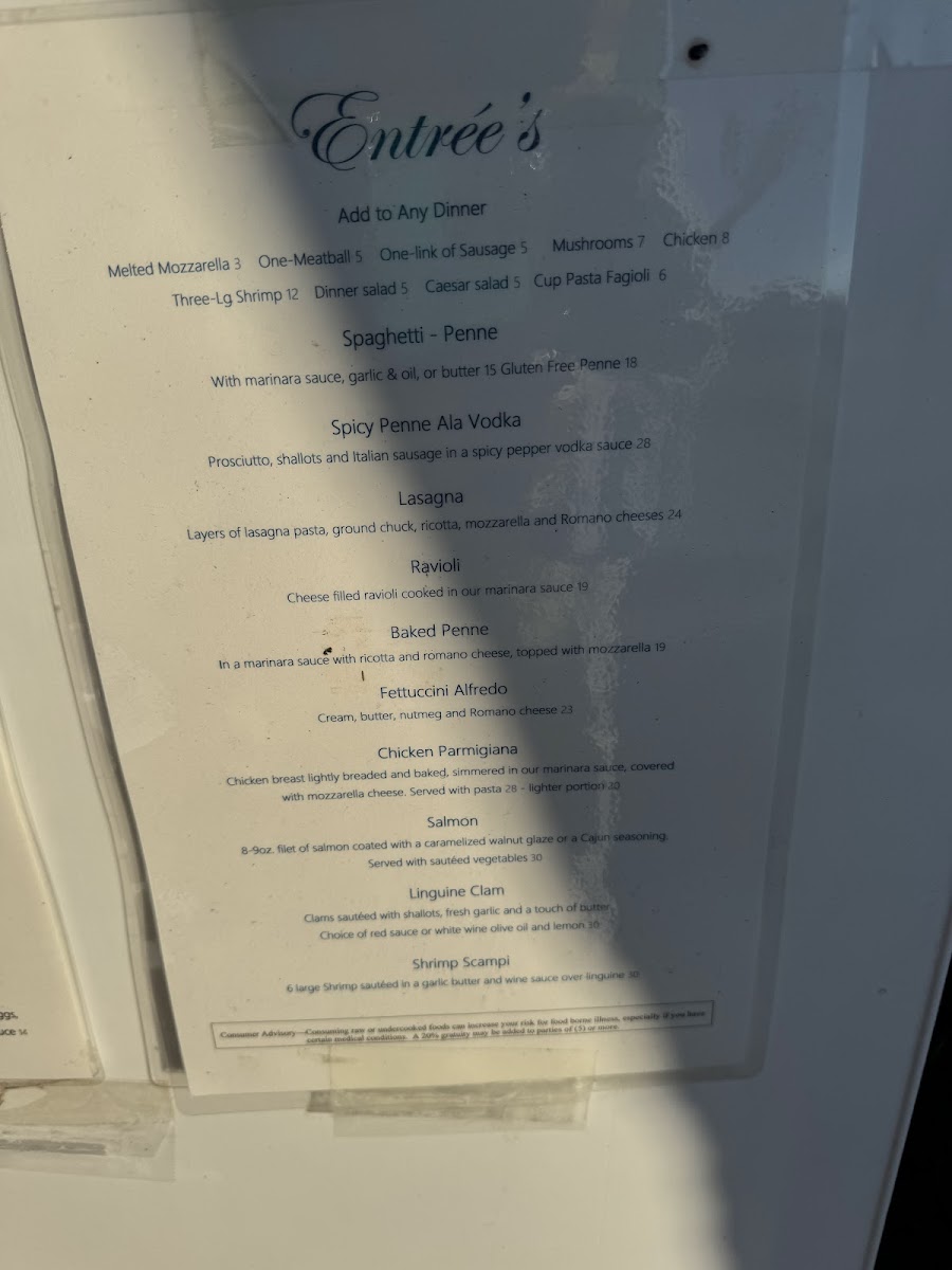 Menu Marro's Italian Restaurant-9