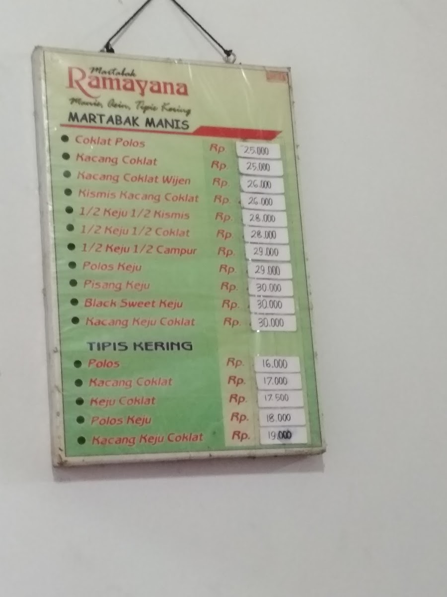 Menu Martabak Ramayana-7