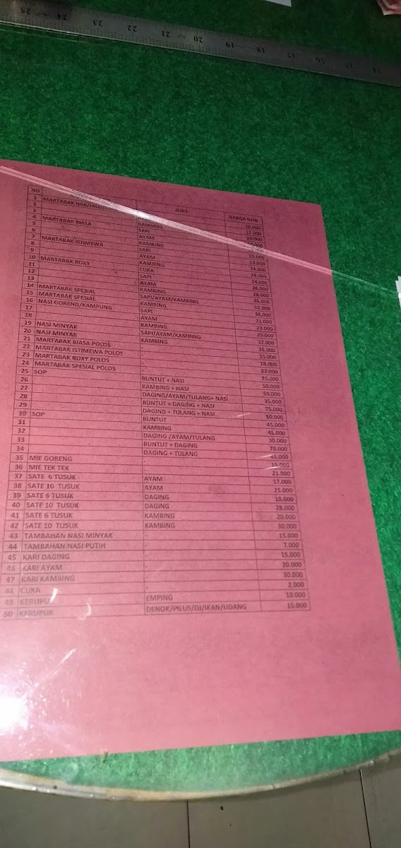 Menu Martabak Roxy Kampung Manggis-6