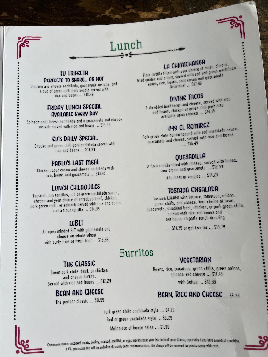 Menu Martannes Burrito Palace-9