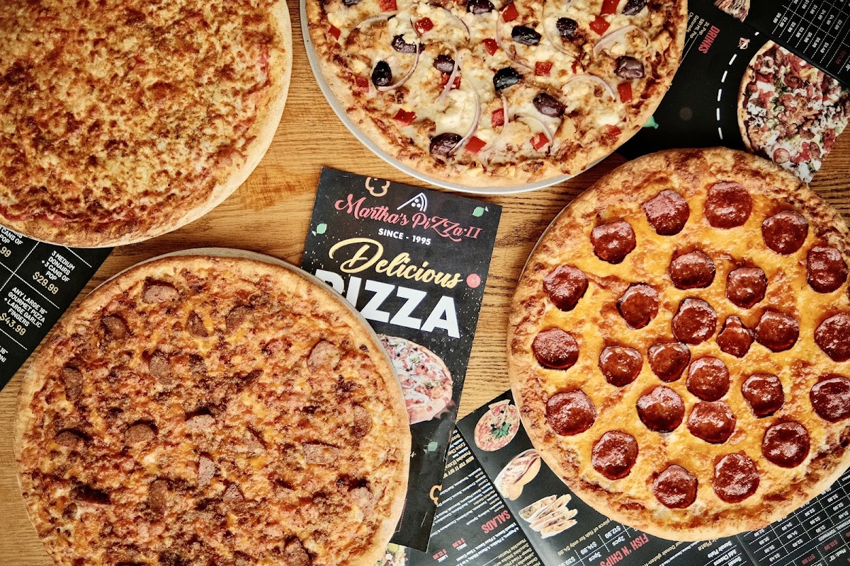 Menu Marthas Pizza || Halifax-5