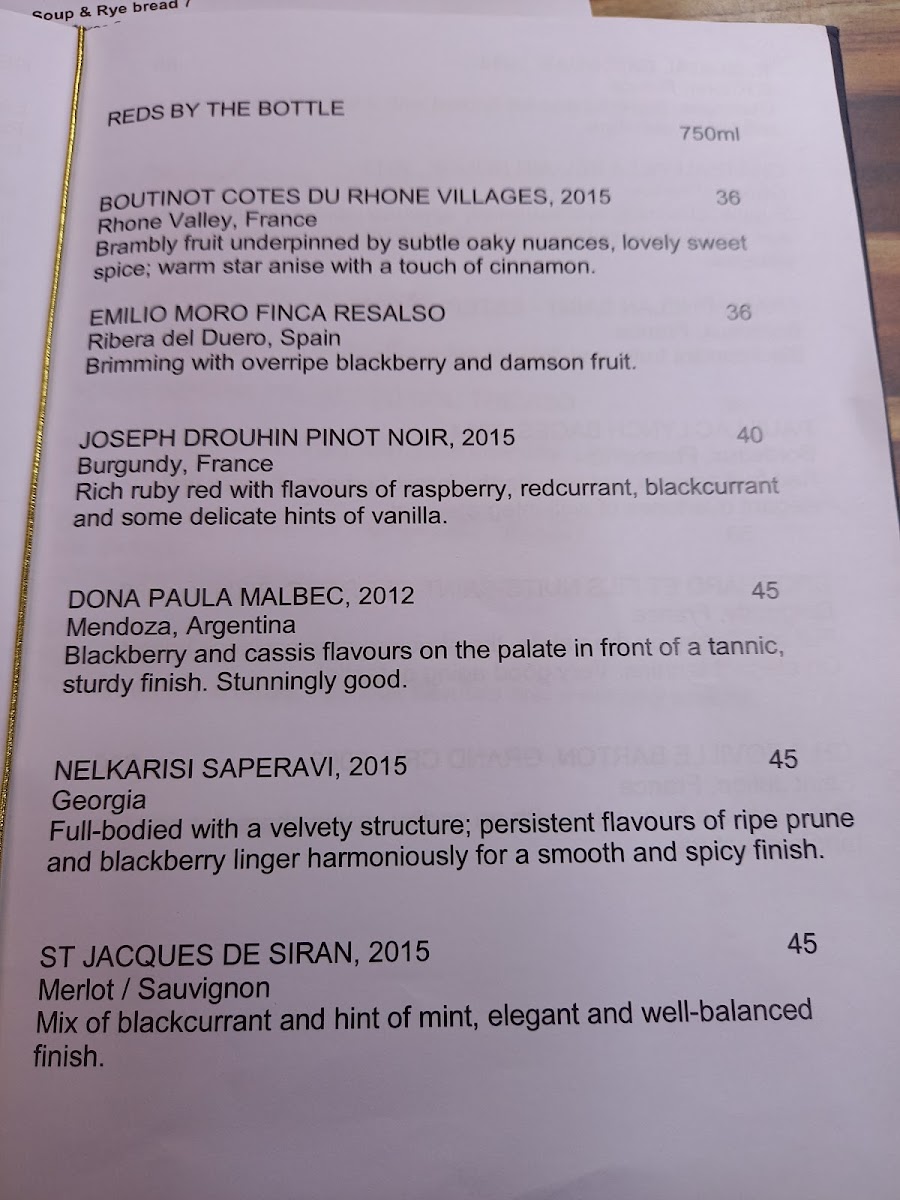 Menu Martine's Restaurant And Winebar-5