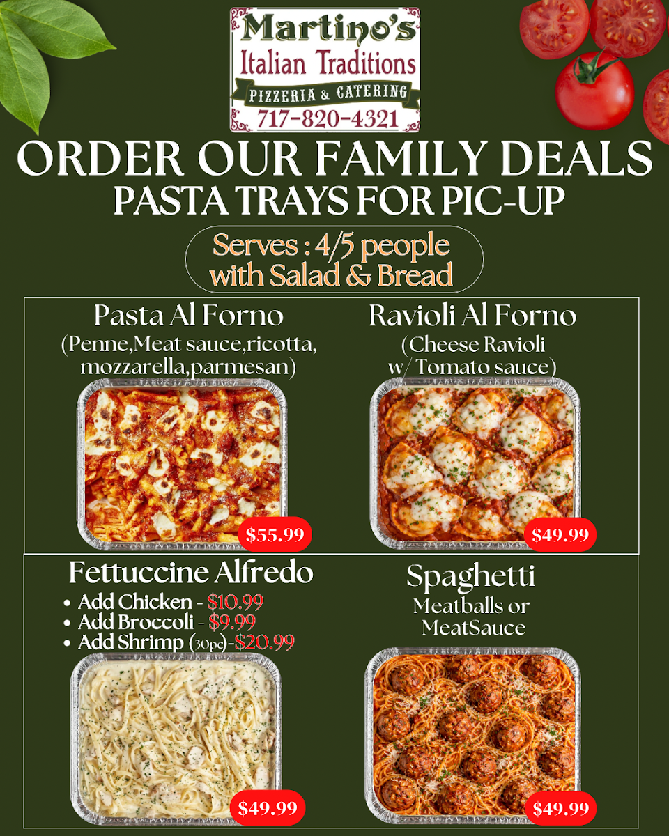 Menu Martino's Italian Traditions-3