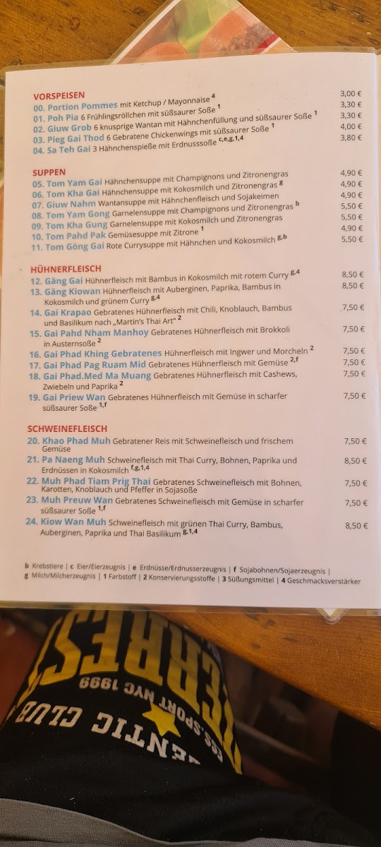 Menu Martins Thai Bistro-4