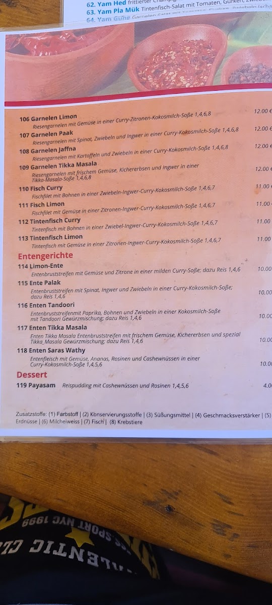 Menu Martins Thai Bistro-7
